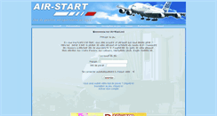 Desktop Screenshot of air-start.net