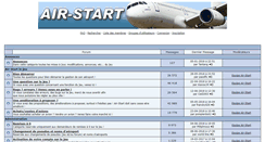 Desktop Screenshot of forum.air-start.net